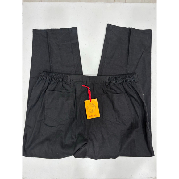 Women's Ruby Rd. Black Straight Leg Pants, Elastic Waist, 20W, NWT - Picture 5 of 7